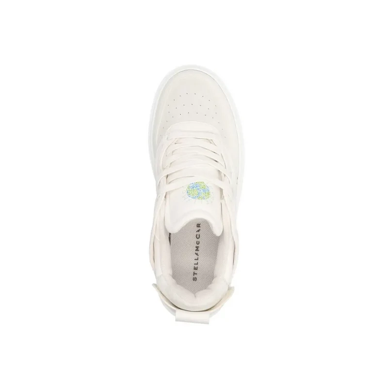 Stella McCartney weiße Ledersneakers Slip-On für Damen