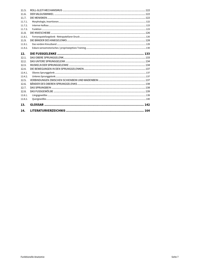 FUNKTIONELLE ANATOMIE