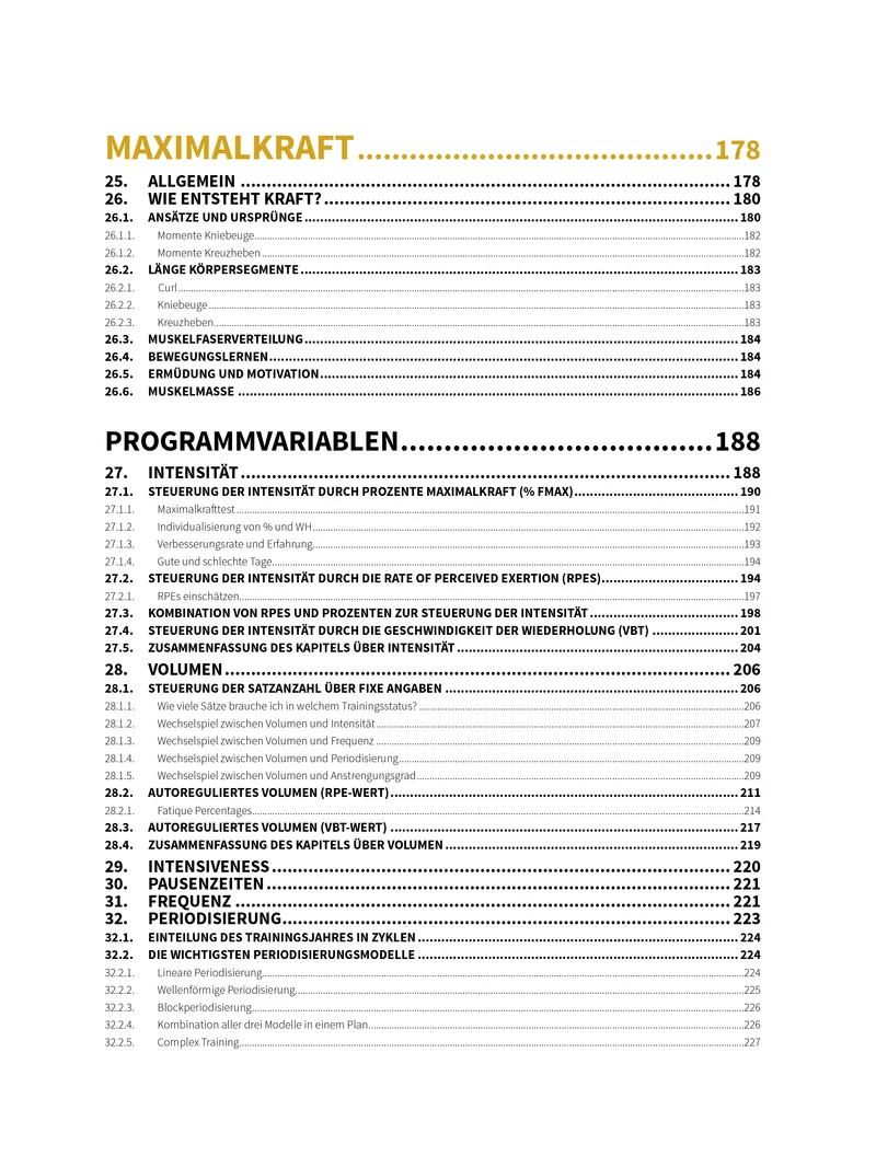 TRAININGSPLANUNG 3. AUFLAGE