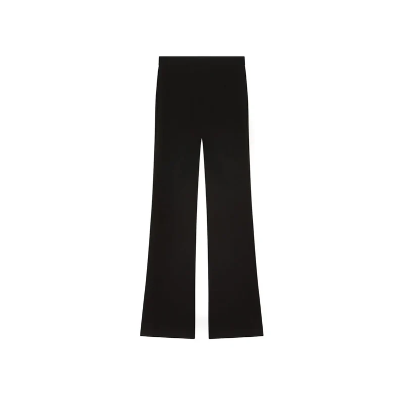 PINKO Damen schwarze Viskosehose Slim Fit Herbst Winter