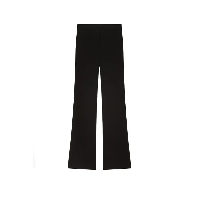 PINKO Damen schwarze Viskosehose Slim Fit Herbst Winter