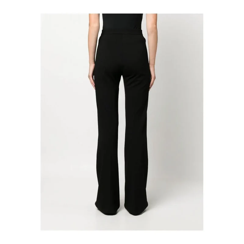 PINKO Damen schwarze Viskosehose Slim Fit Herbst Winter