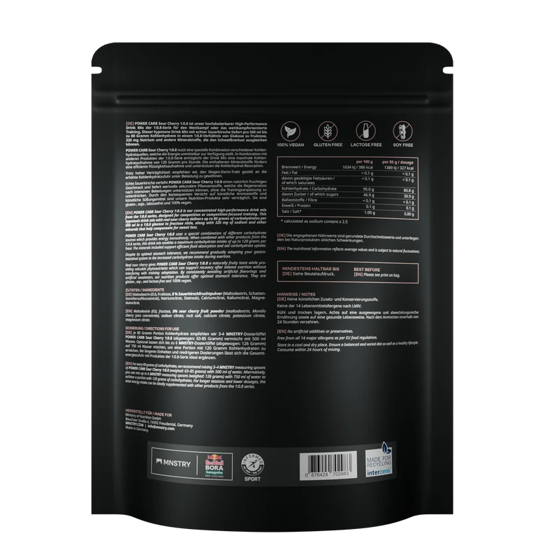 POWER CARB Sour Cherry 1:0.8