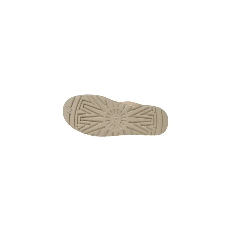 Ugg Damen Leder Boots Beige Frühlingsschuhe
