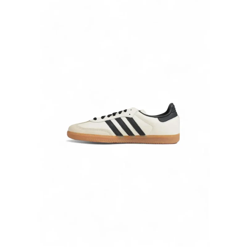 Adidas Damen Leder Sneakers Weiße Schnürschuhe