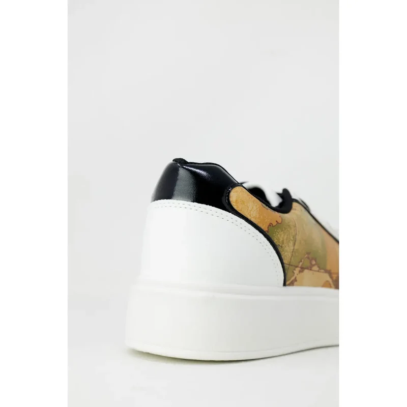 Alviero Martini Damen Weiße Spitze Sneakers Sportlich