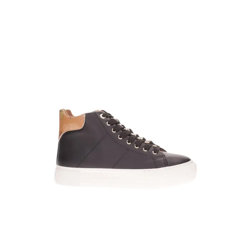 Alviero Martini Damen Schwarzer Slipper Sneakers