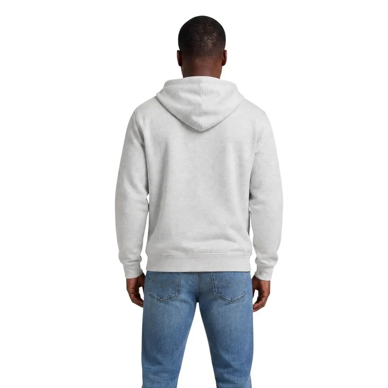 Tommy Hilfiger Jeans Herren-Grey Organic-Cotton-Hoodie
