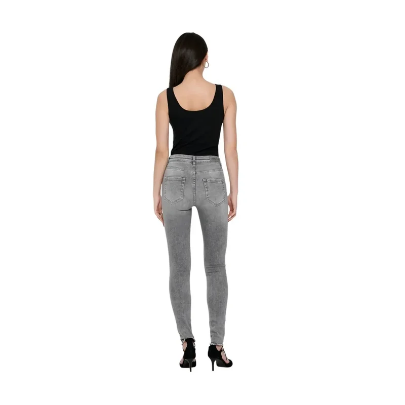 Schwarzes ärmelloses Baumwollmischung Tank Top für Frauen