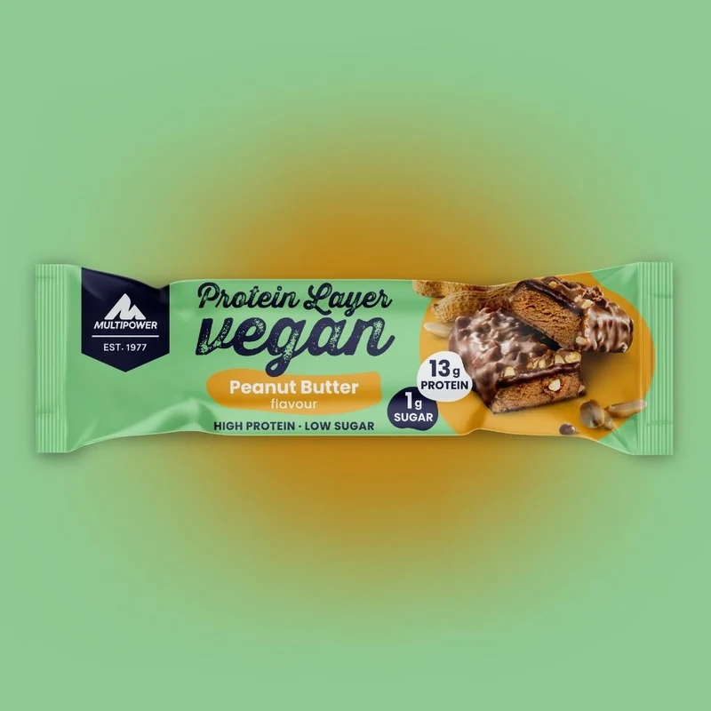 Multipower Vegan Layer Proteinriegel Mixbox (18x55g Proteinriegel)