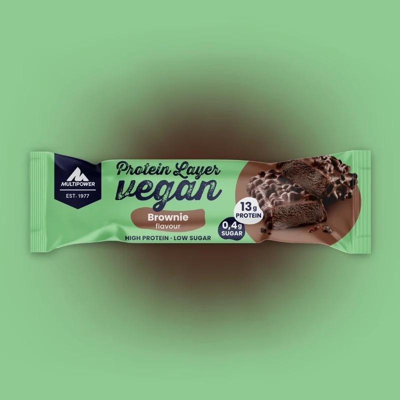 Multipower Vegan Layer Proteinriegel Mixbox (18x55g Proteinriegel)