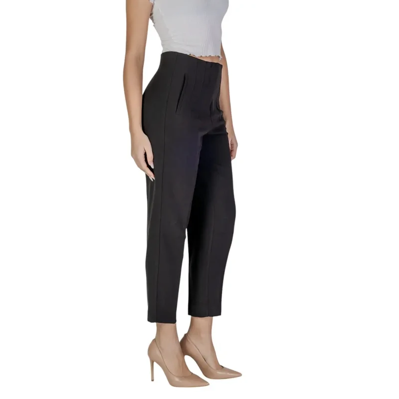 Only Damenhosen, schwarz, Reißverschluss vorne, Taschen, 15298565