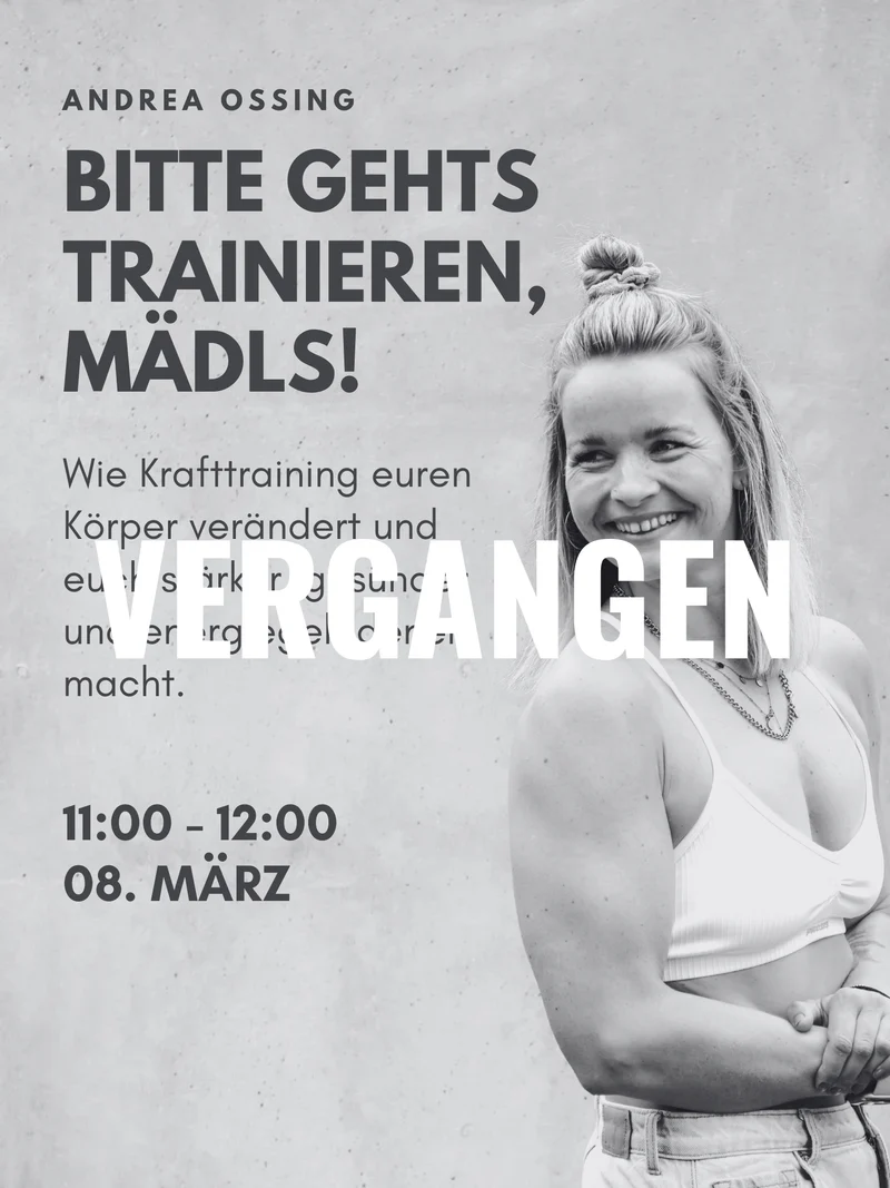 Bitte gehts trainieren, Mädls
