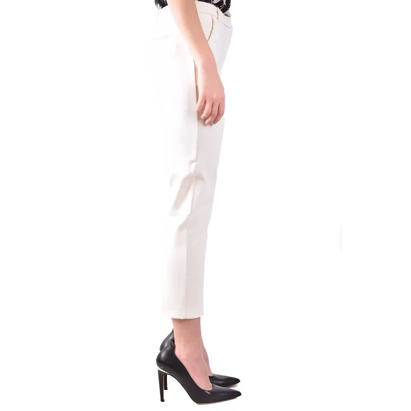 Pinko Damen Frühling Sommer Weiße Hose