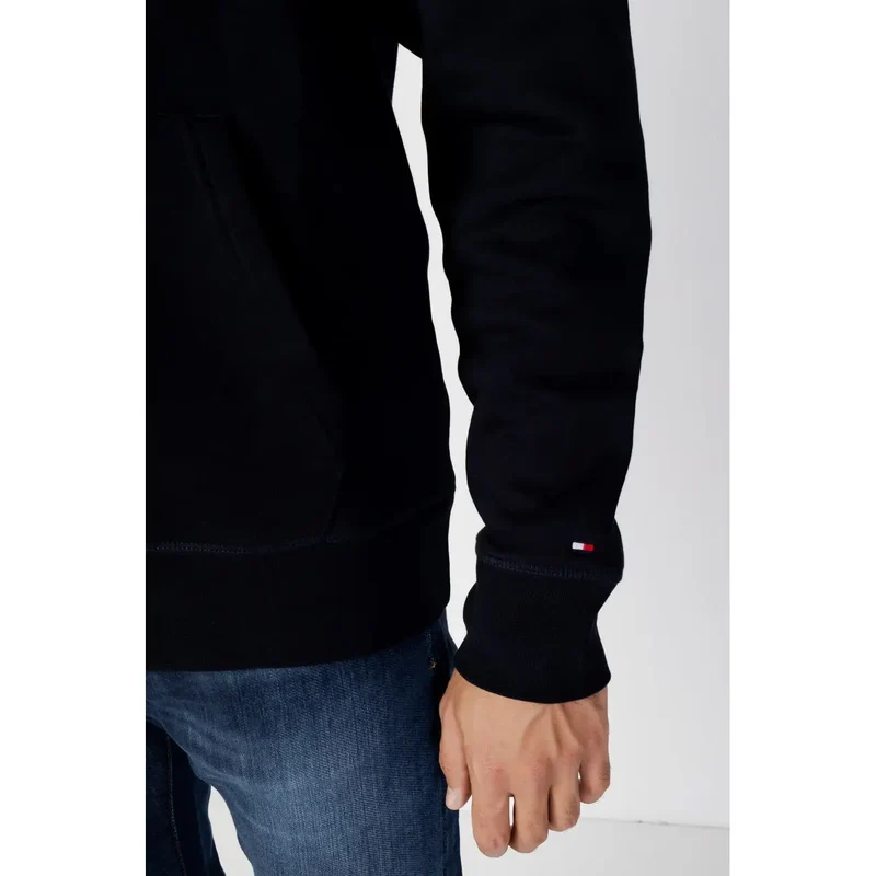 Tommy Hilfiger Herren Hoodie-Sweatshirt Blau aus Baumwolle MW0MW10752