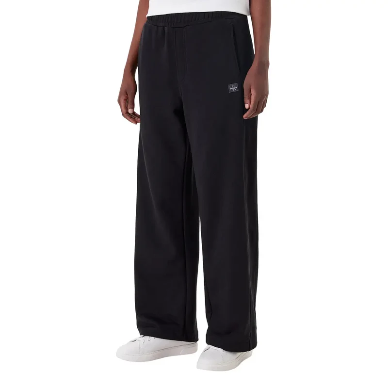 Calvin Klein Jeans Damen Grau Baumwolle Hose mit Taschen