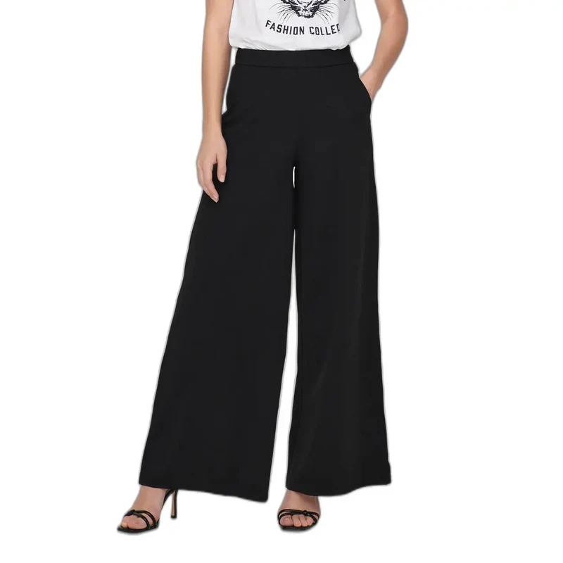 Jacqueline De Yong Damen-Schlupfhose in Schwarz 15249043