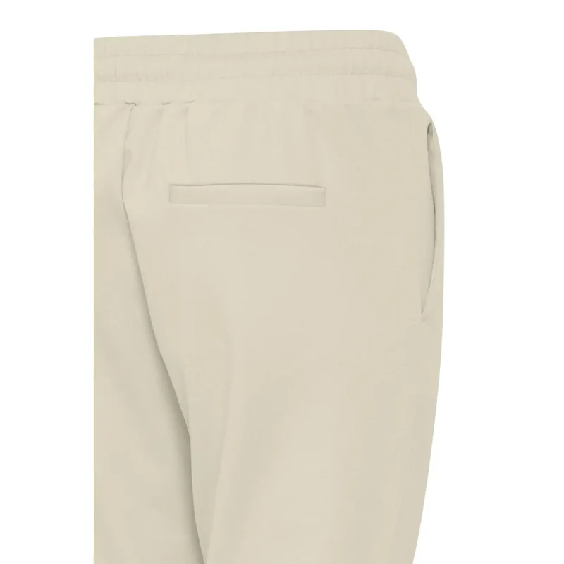 Damenhose Beige mit Spitze vorn und Fronttaschen 20105036