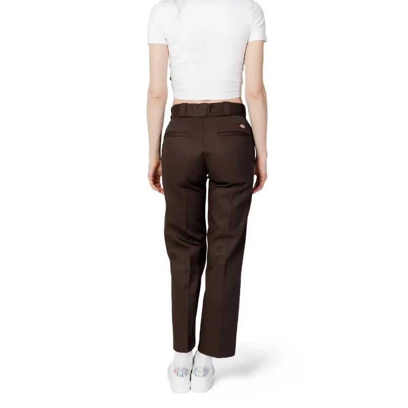 Dickies Damenhosen Braun, Baumwollmischung WH711475400140