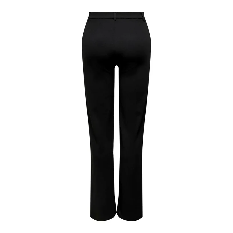 Jacqueline De Yong Damenhosen Schwarz Unifarben aus Polyester