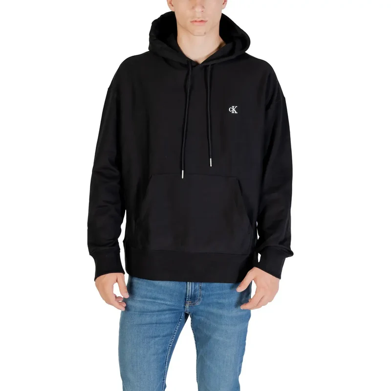Calvin Klein Schwarzer Kapuzenpullover und Sweatshirt