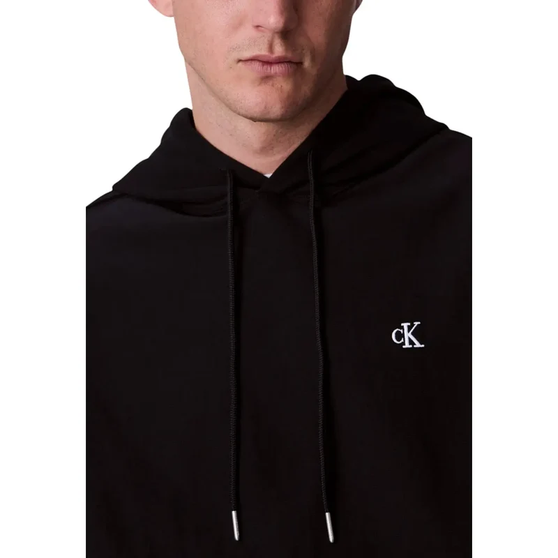 Calvin Klein Schwarzer Kapuzenpullover und Sweatshirt