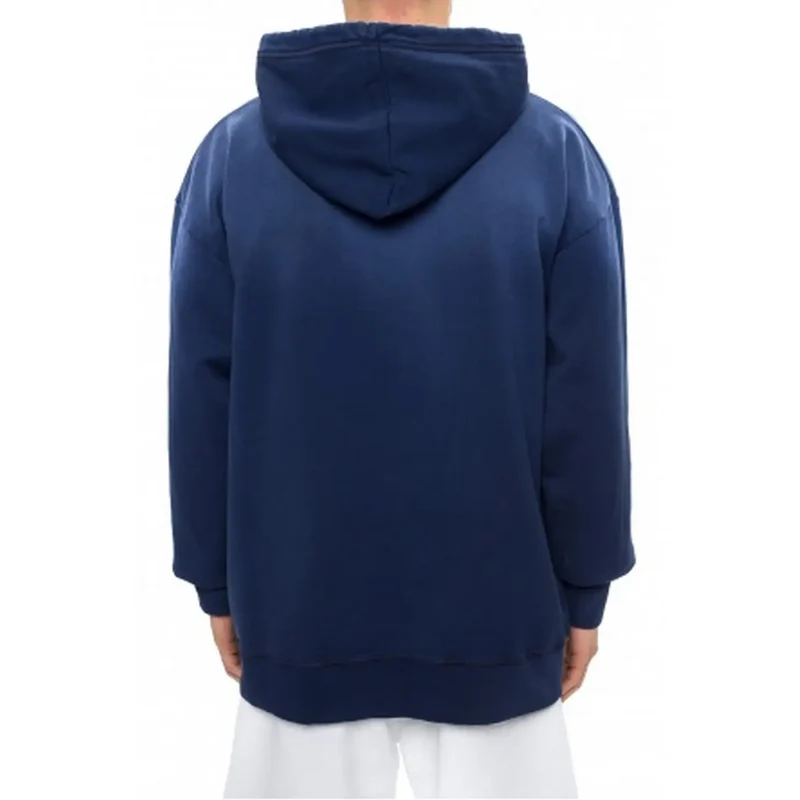 Dsquared Herren Blaues Baumwollpullover mit Kapuze