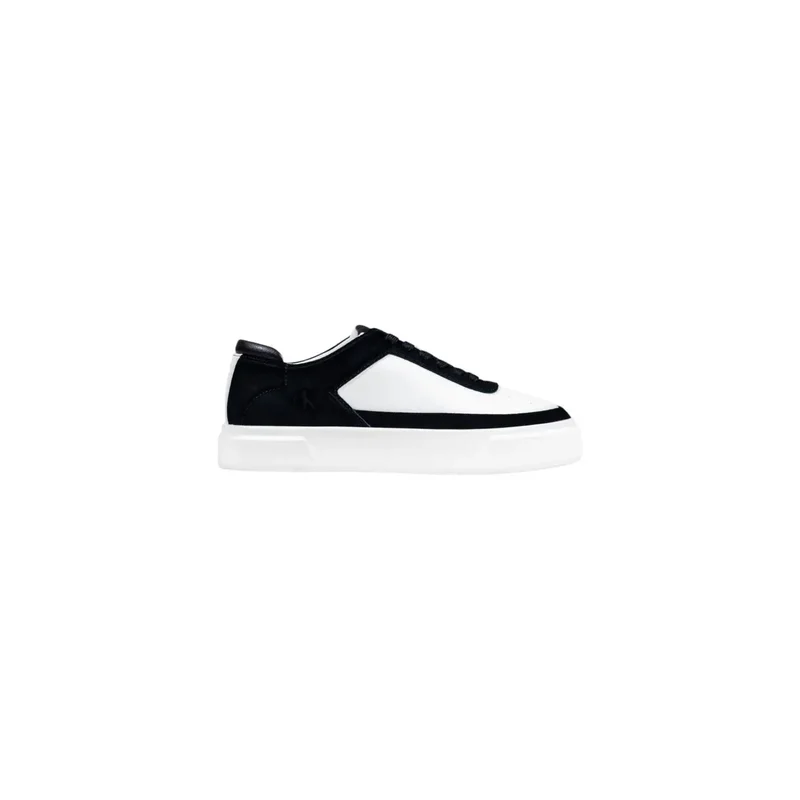 Calvin Klein Jeans Schwarz Leder Sneakers für Männer