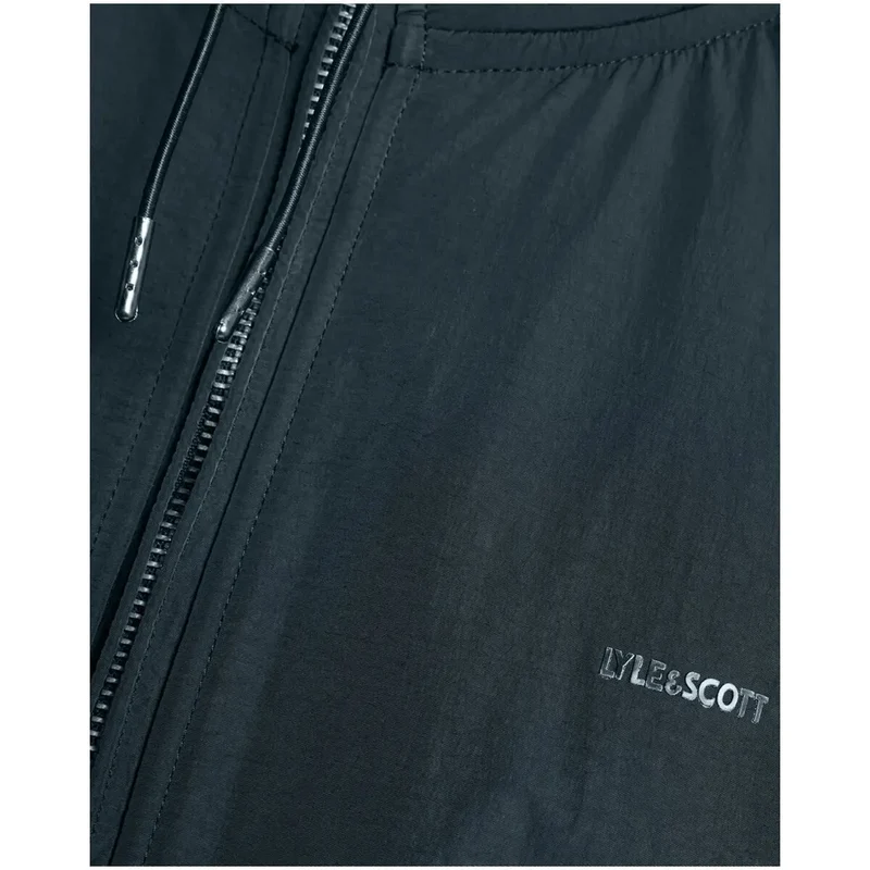 Lyle and Scott Männer Blaues Sweatshirt mit Kapuze und Reißverschluss