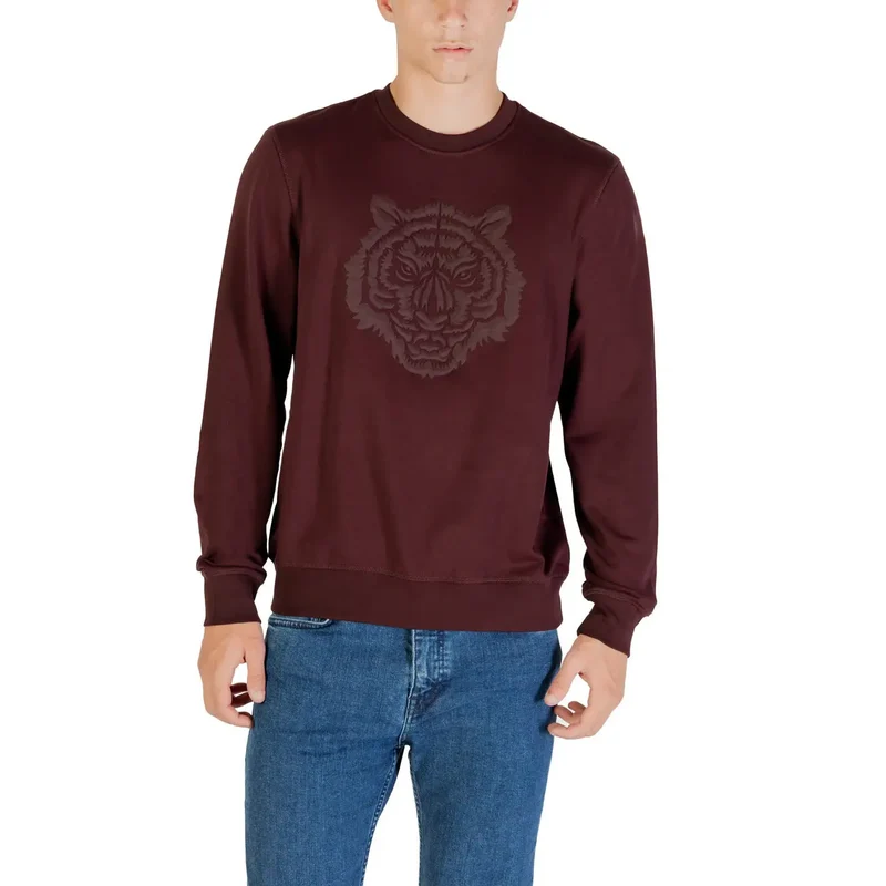 Antony Morato Herren Schwarz Bedruckt Rundhalsausschnitt Herbst Winter Sweatshirt