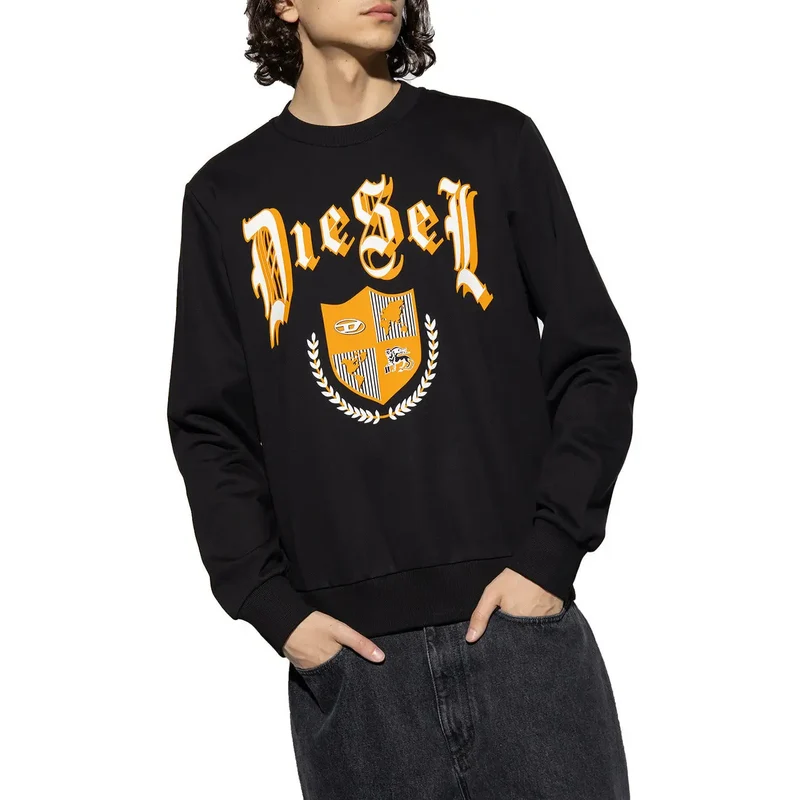 Schwarze Sweatshirts von Diesel