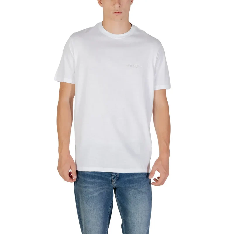 Teal Crew Neck T-Shirt für Männer