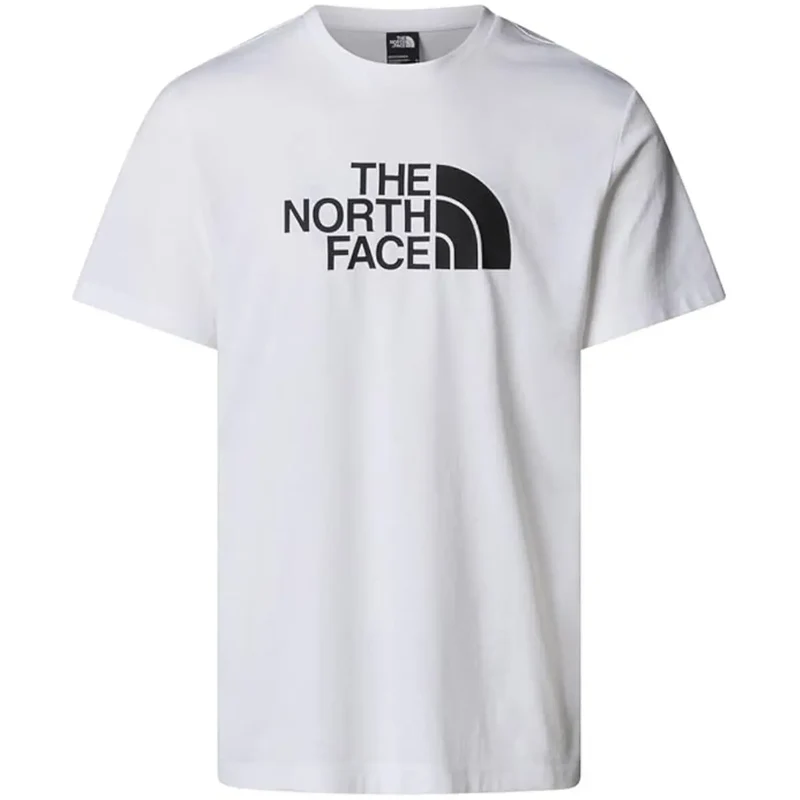 Weißes Kurzarm-T-Shirt mit The North Face Logo
