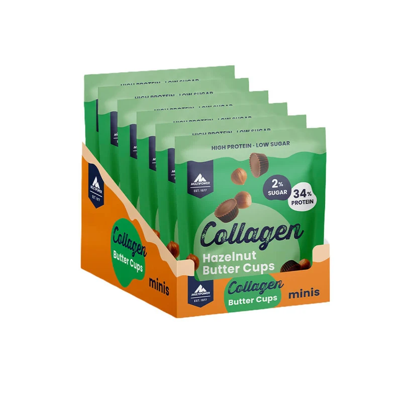 Collagen Hazelnut Butter Cups (6x 70g)