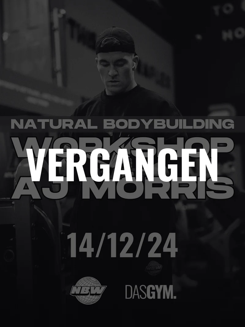 Natural Bodybuilding Seminar with AJ Morris