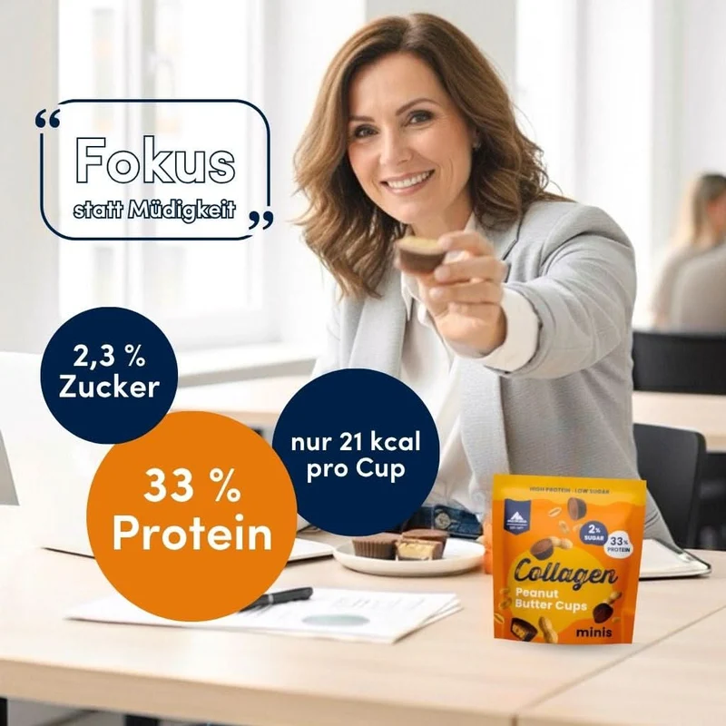 Collagen Butter Cups - 1x 70g | Peanut