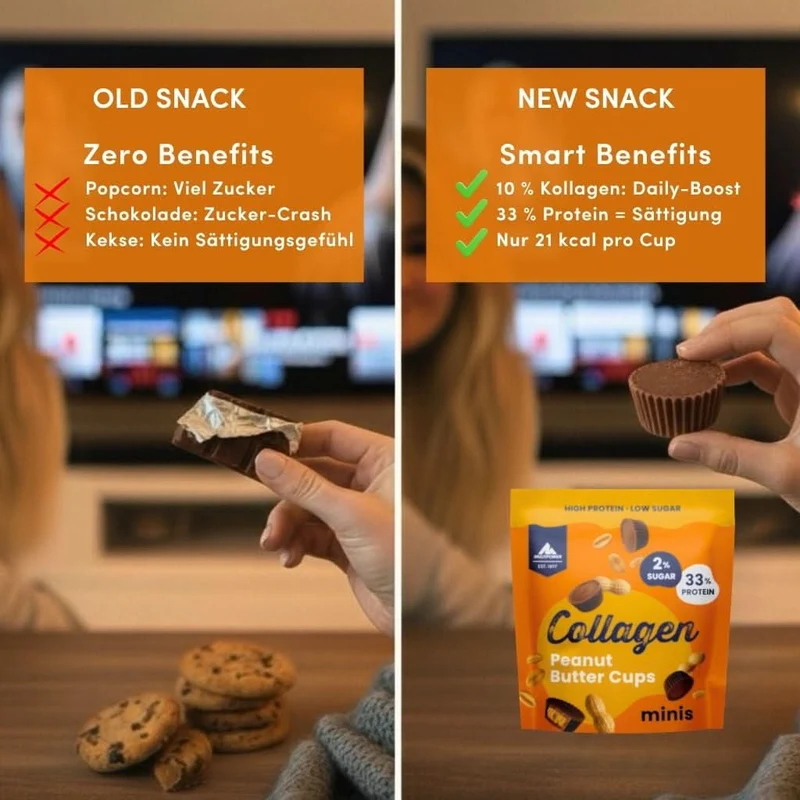 Collagen Butter Cups - 1x 70g | Peanut