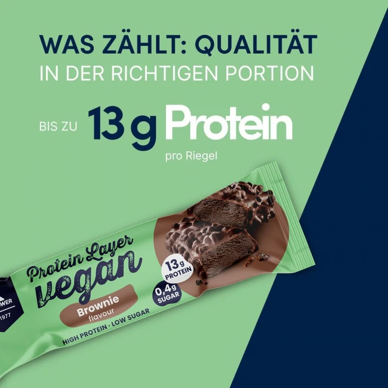 Vegan Protein Layer Brownie 55g | 100% Vegan