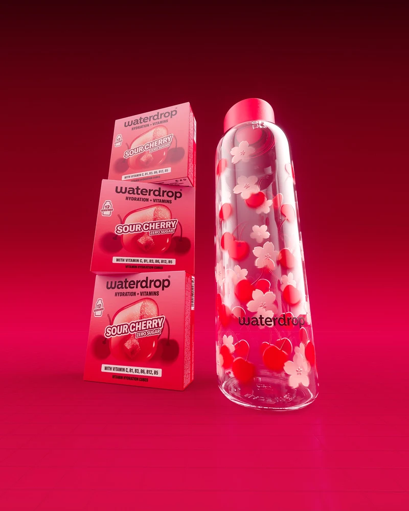 Sauerkirsche Glass Bottle