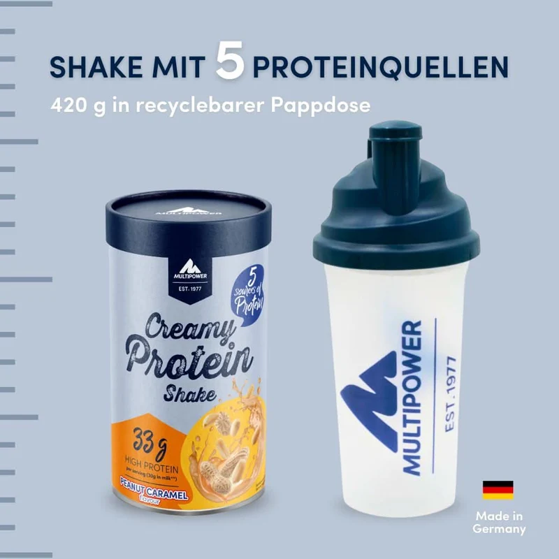 Creamy Protein Pulver 420g - Peanut Caramel | High Protein