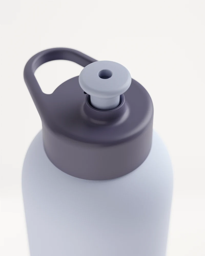 Thermo Steel Bottle · Pull-Up Cap