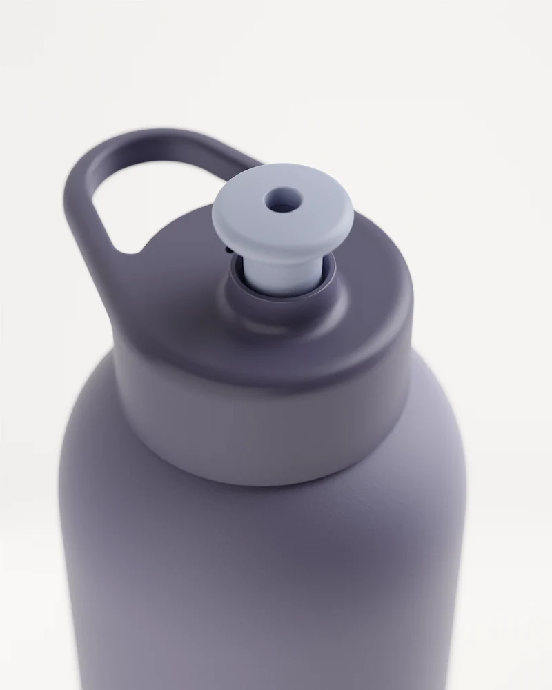 Thermo Steel Bottle · Pull-Up Cap