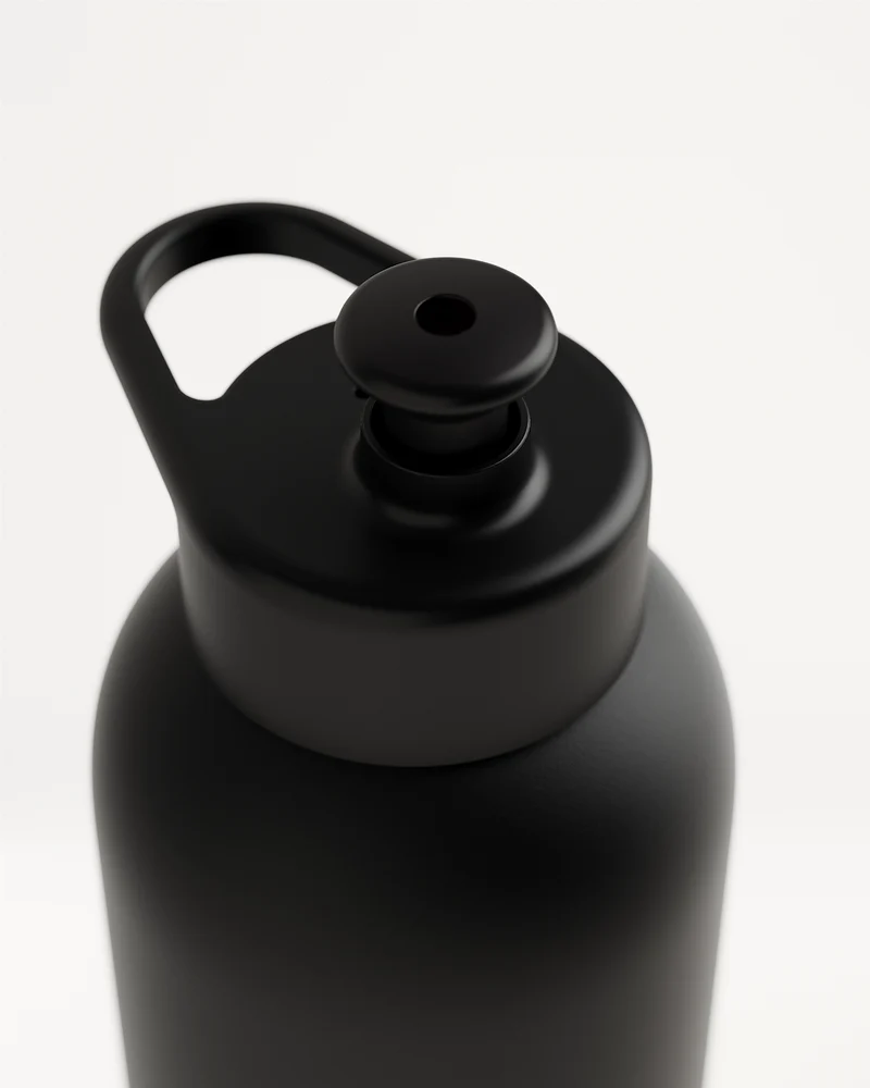 Thermo Steel Bottle · Pull-Up Cap