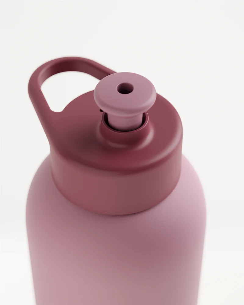 Thermo Steel Bottle · Pull-Up Cap