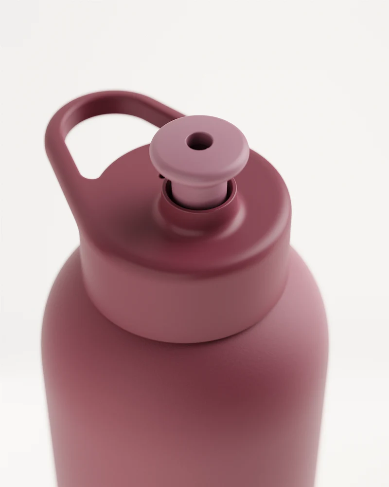 Thermo Steel Bottle · Pull-Up Cap