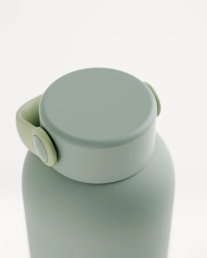 Thermo Steel Bottle · Carry Cap