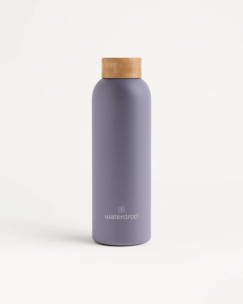 Thermo Steel Bottle · Bamboo Cap