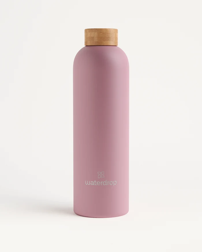 Thermo Steel Bottle · Bamboo Cap