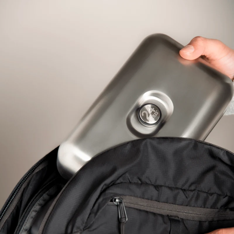 Lunch Box | Brushed Steel
