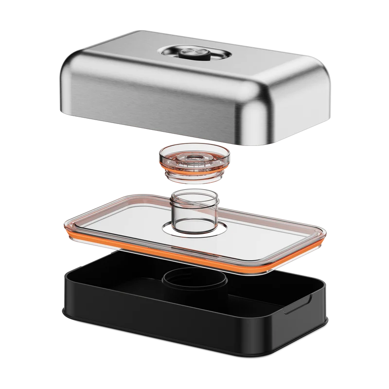 Lunch Box | Brushed Steel